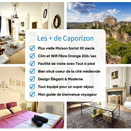 Caporizon-Sarlat L'Elegance-T2 Plein Centre Cite Medievale Eksteriør bilde