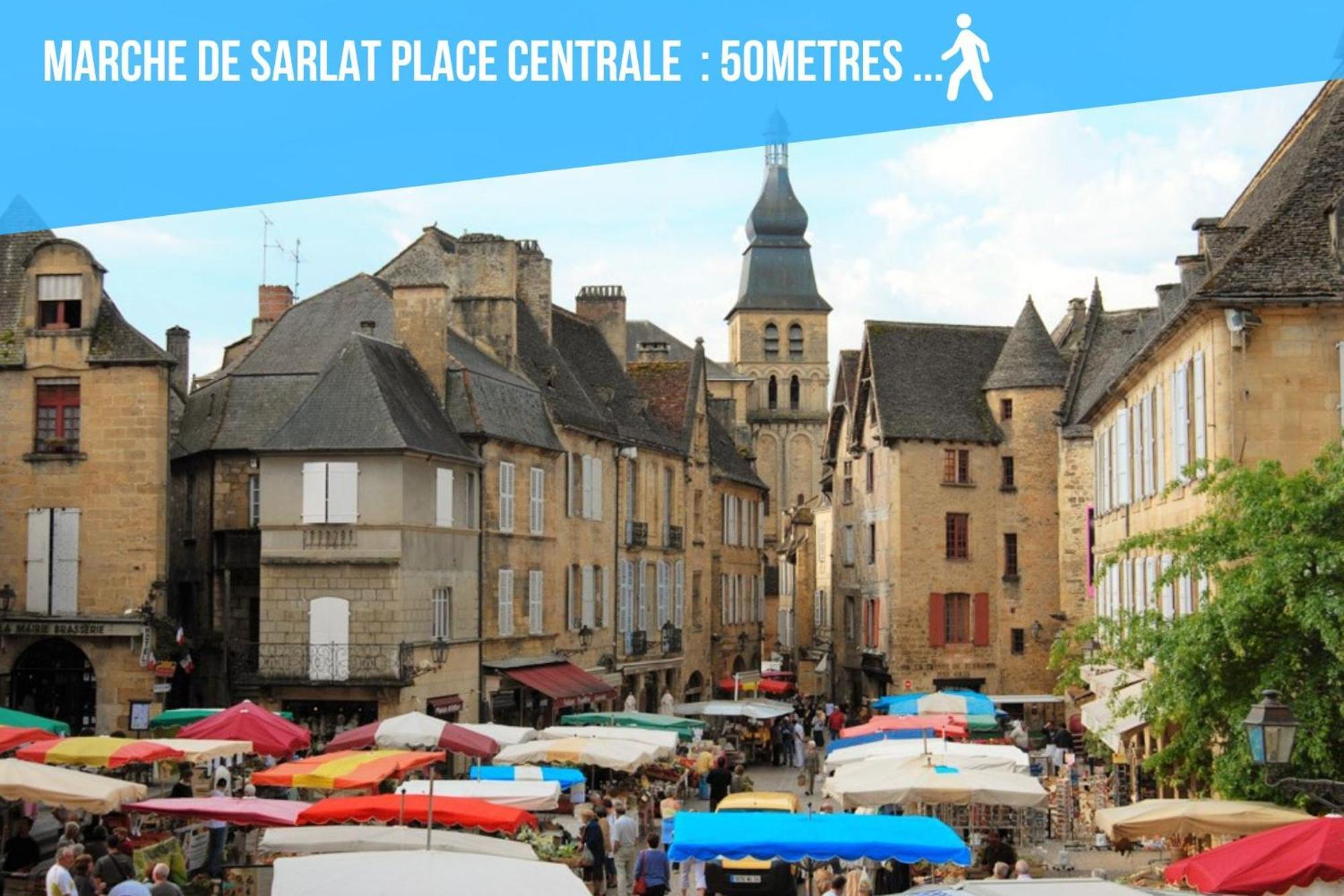 Caporizon-Sarlat L'Elegance-T2 Plein Centre Cite Medievale Eksteriør bilde