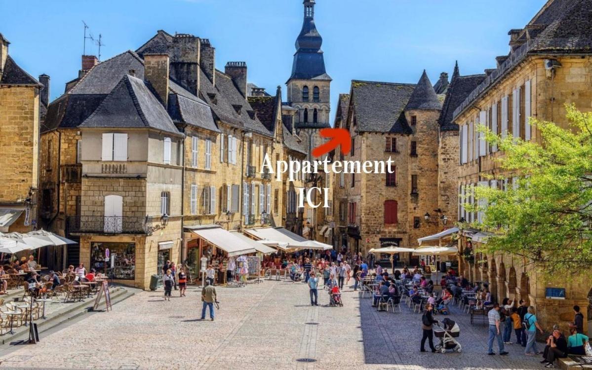 Caporizon-Sarlat L'Elegance-T2 Plein Centre Cite Medievale Eksteriør bilde